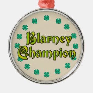 Blarney Champion Medaille Metal Ornament