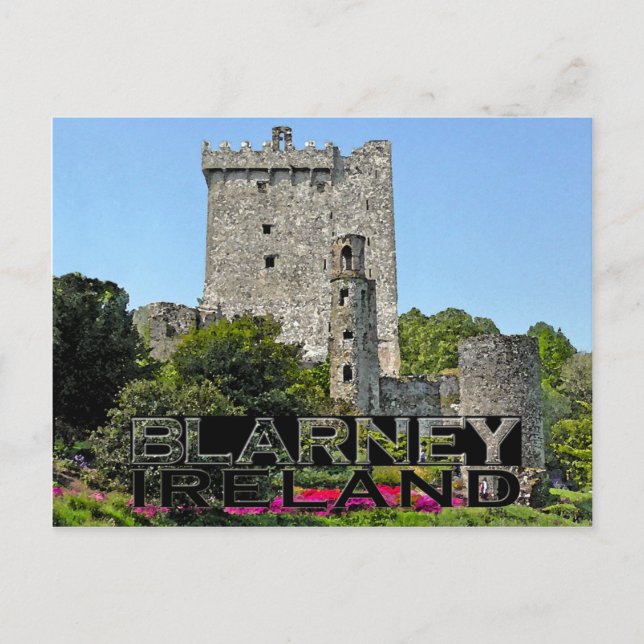 Blarney Postkarte (Vorderseite)
