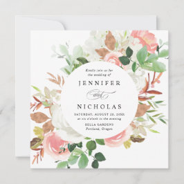 Bläschen | Circle Frame Wedding Einladung