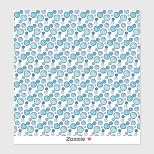 Bläschen, je nach Kundenwunsch geschnitten, Vinyl Aufkleber