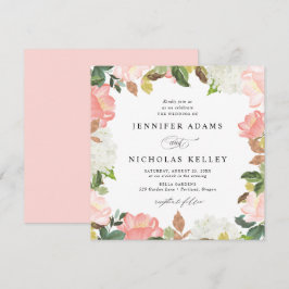 Bläschen | Square Wedding Einladung
