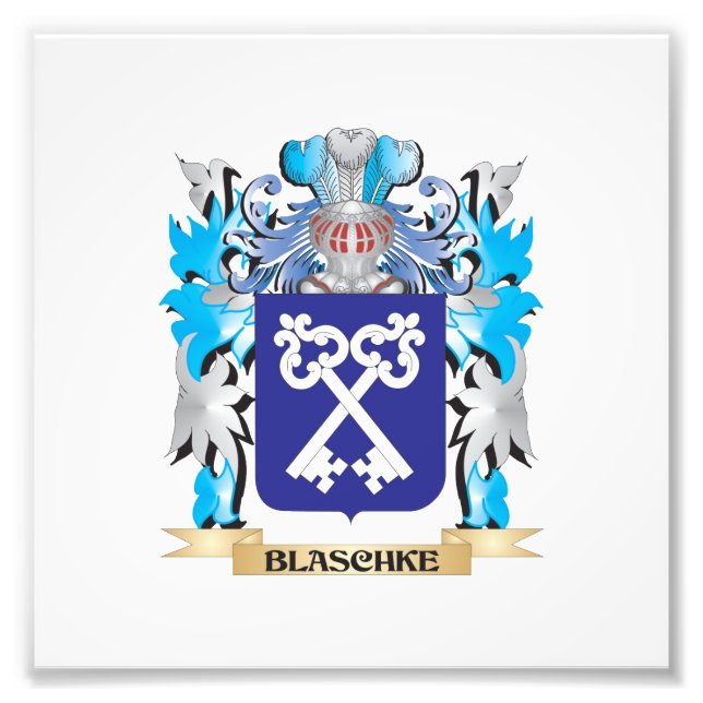 Blaschke-Wappen Fotodruck (Vorne)