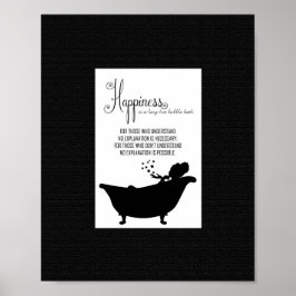 Blase Bath Happy Wall Art Poster