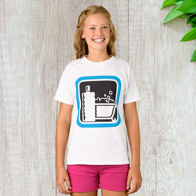 Blase-Bath-Symbol-T - Shirt (Von Creator hochgeladen)