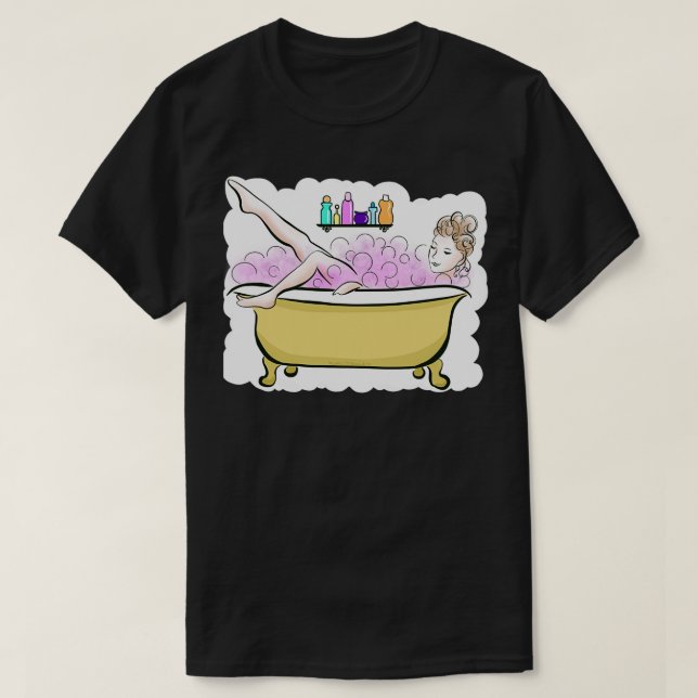 Blase Bath T-Shirt (Design vorne)