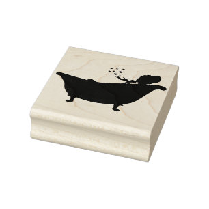 Blase Bath Time Gummistempel