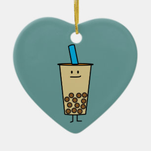 Blase Boba Perlen-Milch-Tee-Tapiokabälle Keramikornament