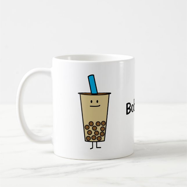 Blase Boba Perlen-Milch-Tee-Tapiokabälle Tasse (Links)