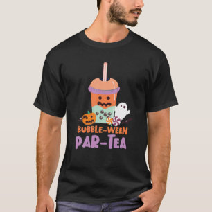Blase Boba Tea Blase-Ween Par-Tea Halloween T-Shirt
