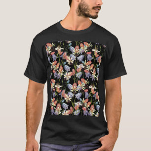 Blase Campion Glocken: Aquarellfarbene Blüten T-Shirt