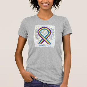 Blase Cancer Awareness Ribbon Angel Shirt
