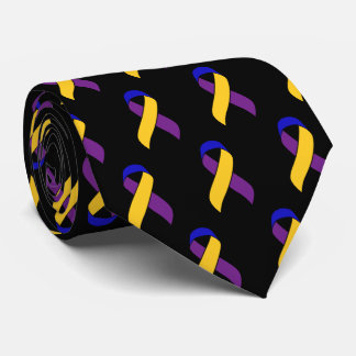 Blase Cancer Awareness Ribbon Krawatte