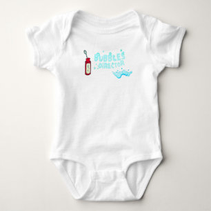 Blase/clever/lustig Baby Strampler