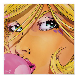 Blase Girl - Schnitt Poster