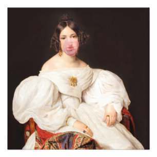 Blase Gum Diva Fotodruck