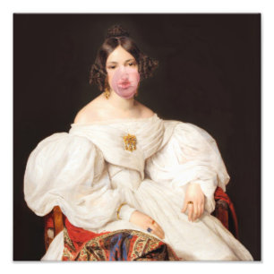 Blase Gum Diva Fotodruck