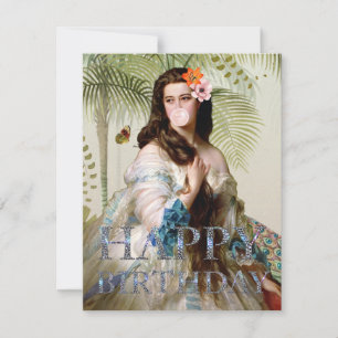 Blase Gum Diva tropisches Glück Geburtstag