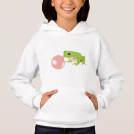 Blase Gum Frosch blasen Blase Hoodie