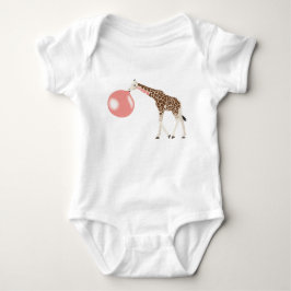 Blase Gum Giraffe Blasen Blase Baby Strampler