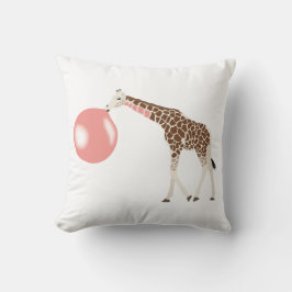 Blase Gum Giraffe Blasen Blase Kissen