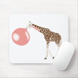 Blase Gum Giraffe Blasen Blase Mousepad