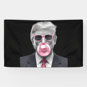 Blase Gum Trump Donald Trump 2024 Wahl für Trump Banner