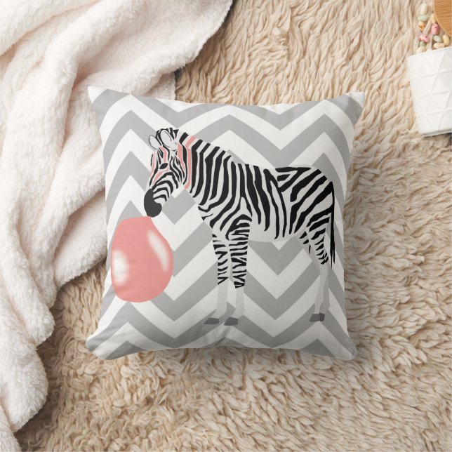 Blase Gum Zebra Blasen Blase Kissen (Decke)