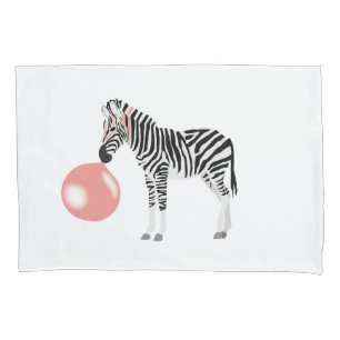 Blase Gum Zebra Blasen Blase Kissenbezug