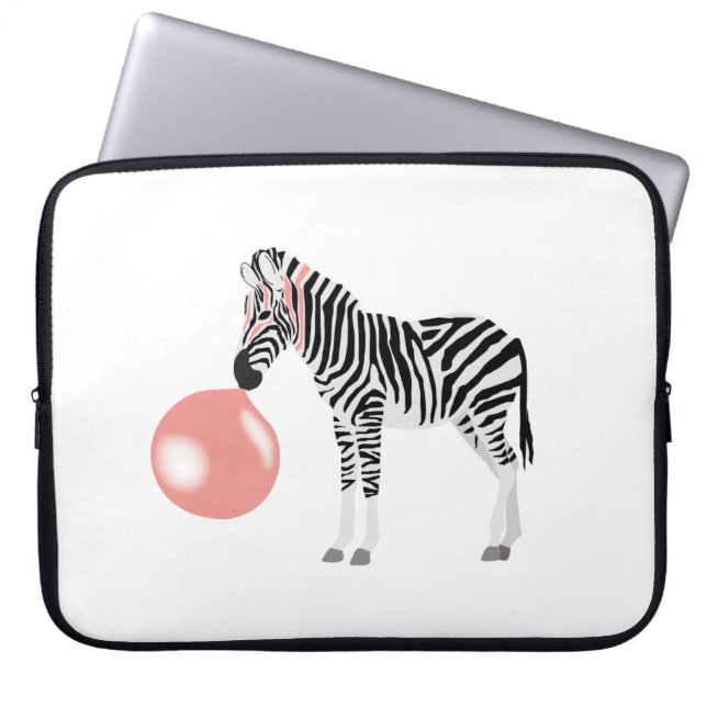 Blase Gum Zebra Blasen Blase Laptopschutzhülle (Vorderseite)