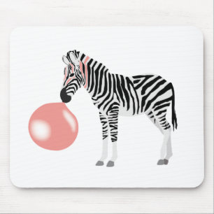Blase Gum Zebra Blasen Blase Mousepad