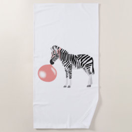 Blase Gum Zebra Blasen Blase Strandtuch