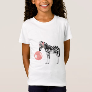 Blase Gum Zebra Blasen Blase T-Shirt