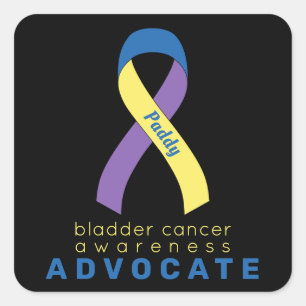 Blase Krebs Advocate Black Square Sticker