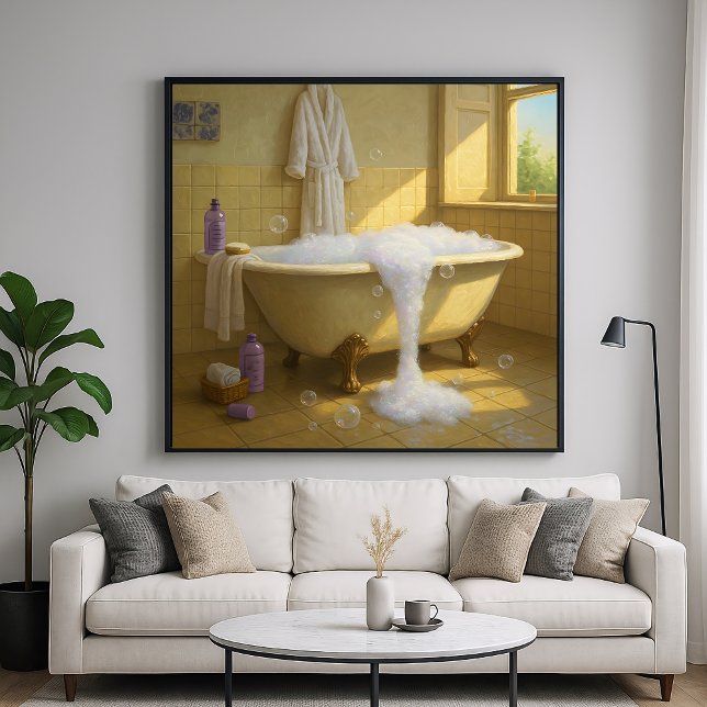 Blase Overflow - Farbstil Innenkunst Poster (Von Creator hochgeladen)