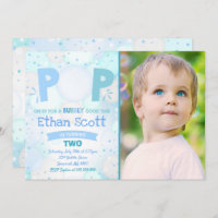 Blase Party Geburtstagseinladung Bubbly Birthday