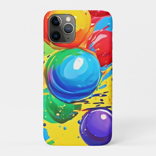 Blase Pop: hell und kühl Case-Mate iPhone Hülle (Rückseite)