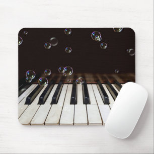 Blasen auf dem Piano Keyboard Mouse Pad Mousepad