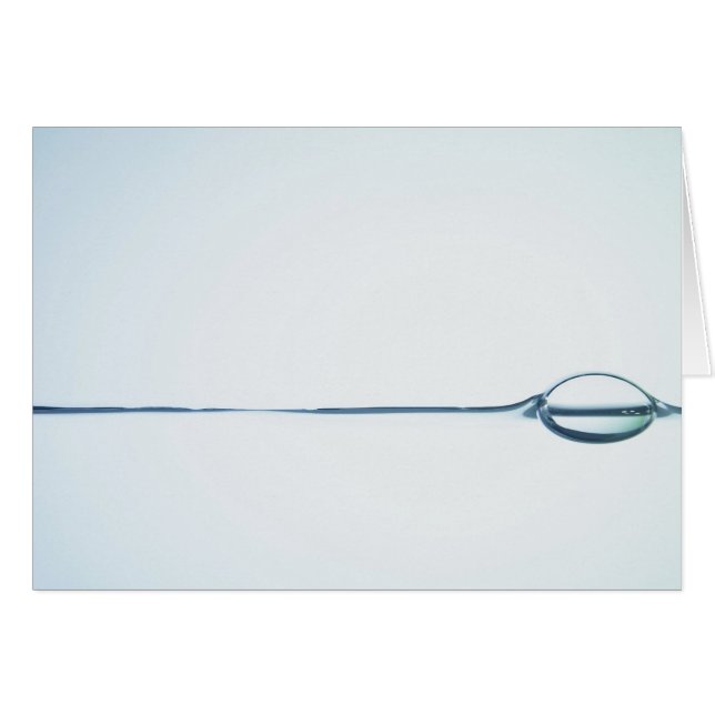 Blasen auf Wasser-Oberfläche (Vorderseite (Horizontal))