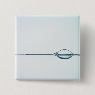 Blasen auf Wasser-Oberfläche Button
