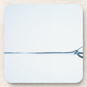 Blasen auf Wasser-Oberfläche Getränkeuntersetzer