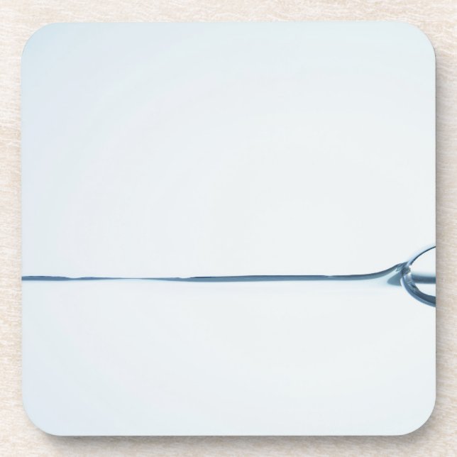 Blasen auf Wasser-Oberfläche Getränkeuntersetzer (Vorderseite)