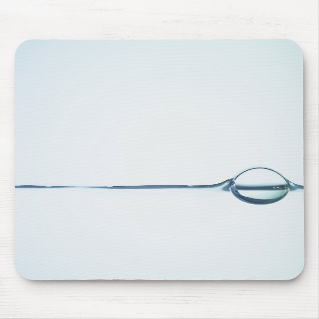 Blasen auf Wasser-Oberfläche Mousepad (Vorne)