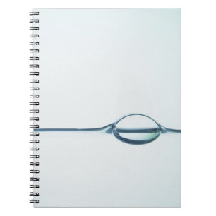 Blasen auf Wasser-Oberfläche Notizblock