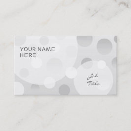 Blasen bei Visitenkartenvorlagen löschen Visitenkarte