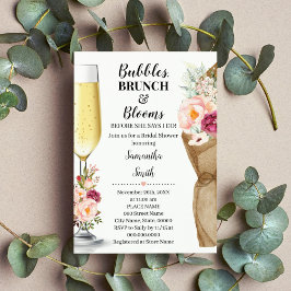 Blasen Brunch & Blogs vor dem Brautparty Einladung