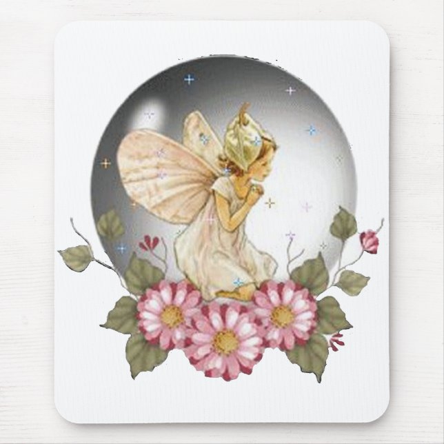 Blasen-Fee Mousepad (Vorne)