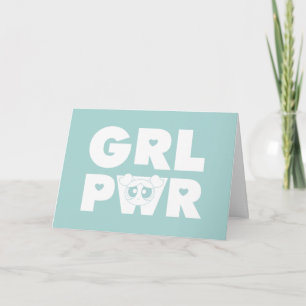 Blasen: Girl-Power Karte