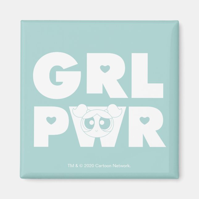 Blasen: Girl-Power Magnet (Vorne)