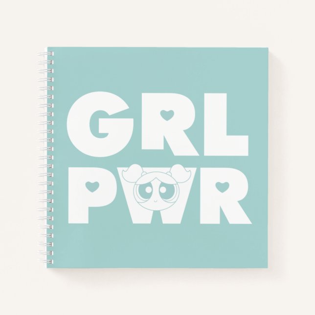 Blasen: Girl-Power Notizbuch (Vorderseite)