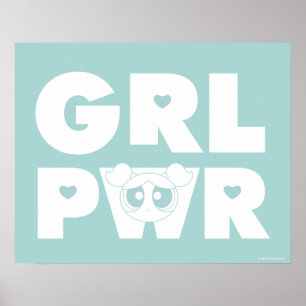 Blasen: Girl-Power Poster